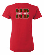 NB Saltwater Raised Left Chest and Back Women's Tee