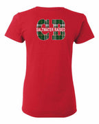 Saltwater Raised CB Left Chest and Back Women's Tee