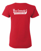 Custom Your Community Swoop (NFLD) Left Chest and Back Women's Tee