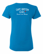 CB Girl Forever and Always Left Chest And Back Women's Tee