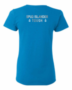Spud Islander Tough Metal Left Chest and Back Women's Tee
