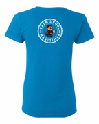 Calm Cool Maritimer Rosie Left Chest And Back Women's Tee