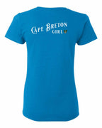 CB Girl Tartan Left Chest and Back Women's Tee
