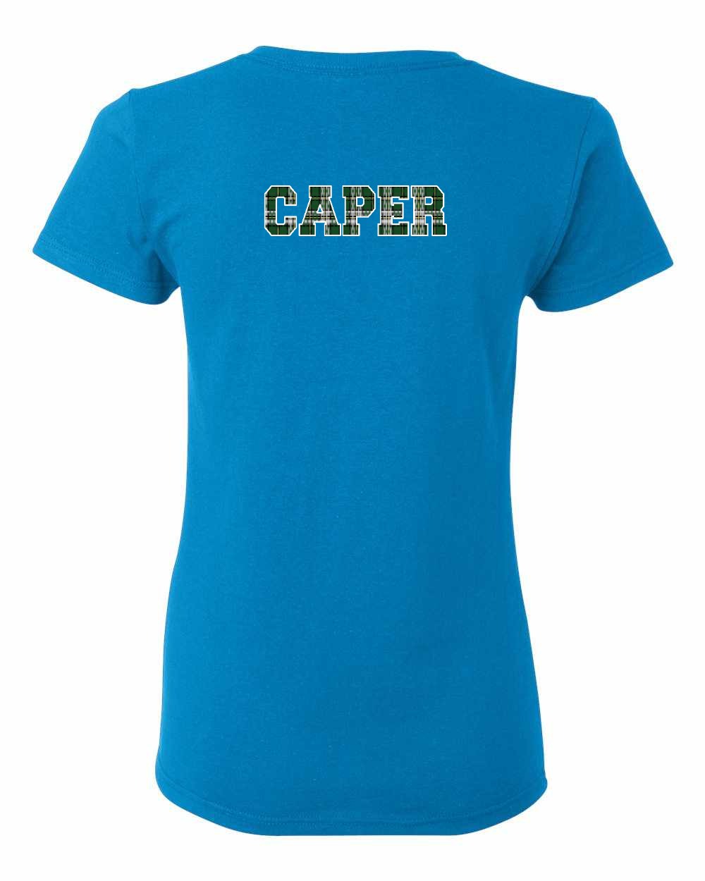 Caper Left Chest and Back Women's Tee