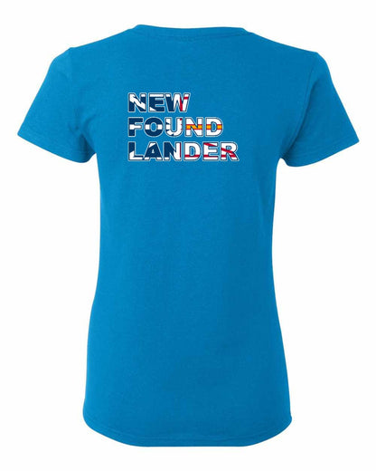 New Found Lander Left Chest and Back Women's Tee