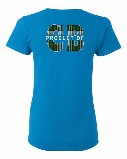 Product of CB Left Chest and Back Women's Tee