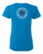 Built Maritime Tough Moose Left Chest And Back Women's Tee