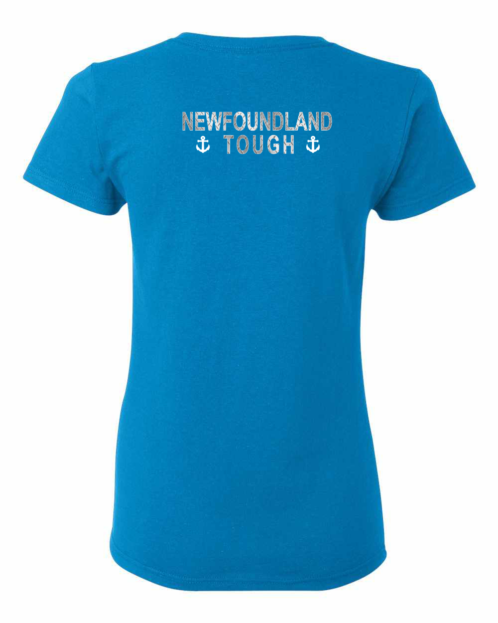 NFLD Tough Metal Left Chest and Back Women's Tee