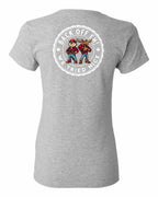 Back Off We Tried Nice Left Chest and Back Women's Tee - Gildan Canada (sewn Internationally)