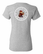Canadian as Chuck Left Chest And Back Women's Tee - Gildan Canada (sewn Internationally)