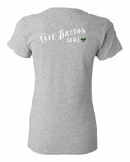 CB Girl Tartan Left Chest and Back Women's Tee