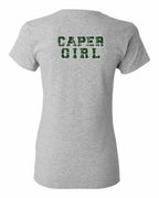 Caper Girl Left Chest and Back Women's Tee