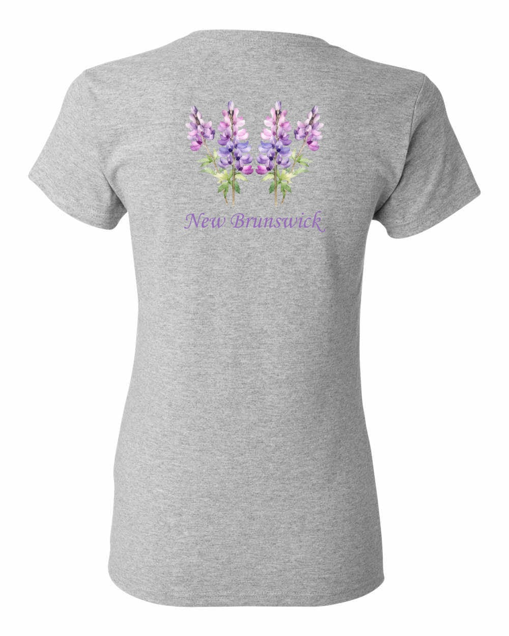 NB Lupins Left Chest and Back Women's Tee