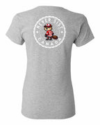 Never 51st Beaver Left Chest and Back Women's Tee - Gildan Canada (sewn Internationally)