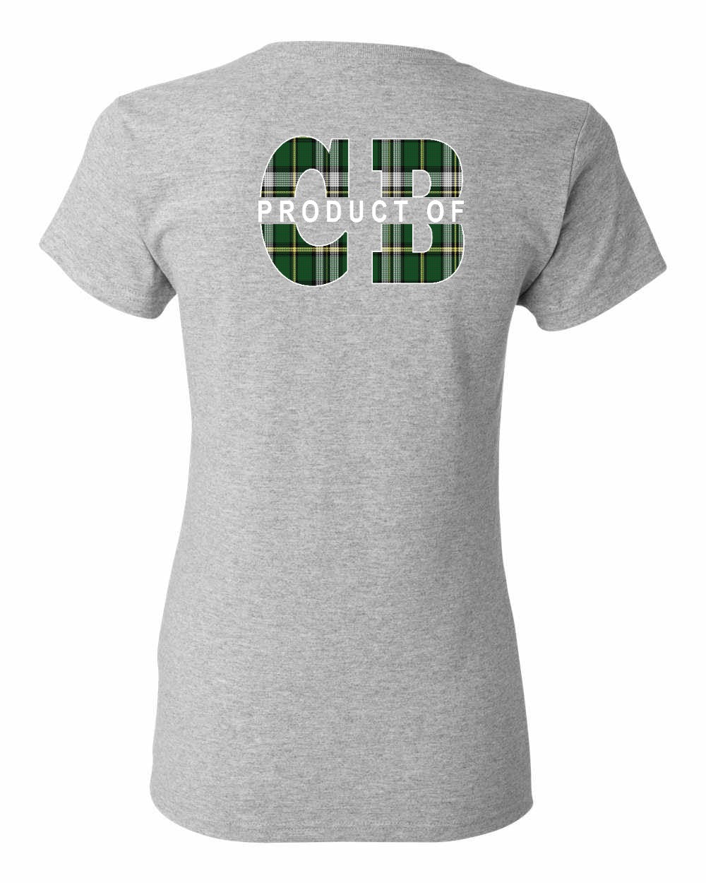 Product of CB Left Chest and Back Women's Tee