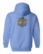 Anchored in CB (New Design) Left Chest and Back Pullover Hoodie - Unisex