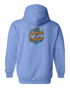 Anchored in NFLD (New Design) Left Chest and Back Pullover Hoodie - Unisex
