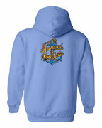 Anchored in NS (New Design) Left Chest and Back Pullover Hoodie - Unisex