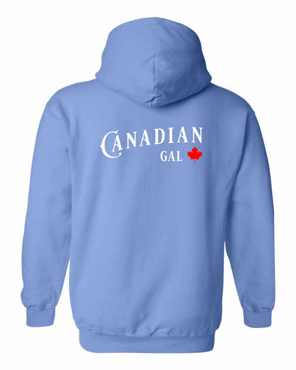 Canadian Gal Left Chest and Back Pullover