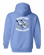 Maritime Bomb Squad Left Chest & Back Pullover Hoodie - Unisex