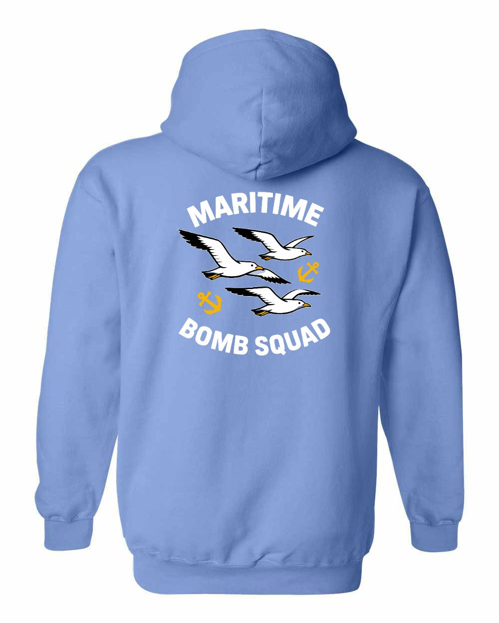 Maritime Bomb Squad Left Chest & Back Pullover Hoodie - Unisex