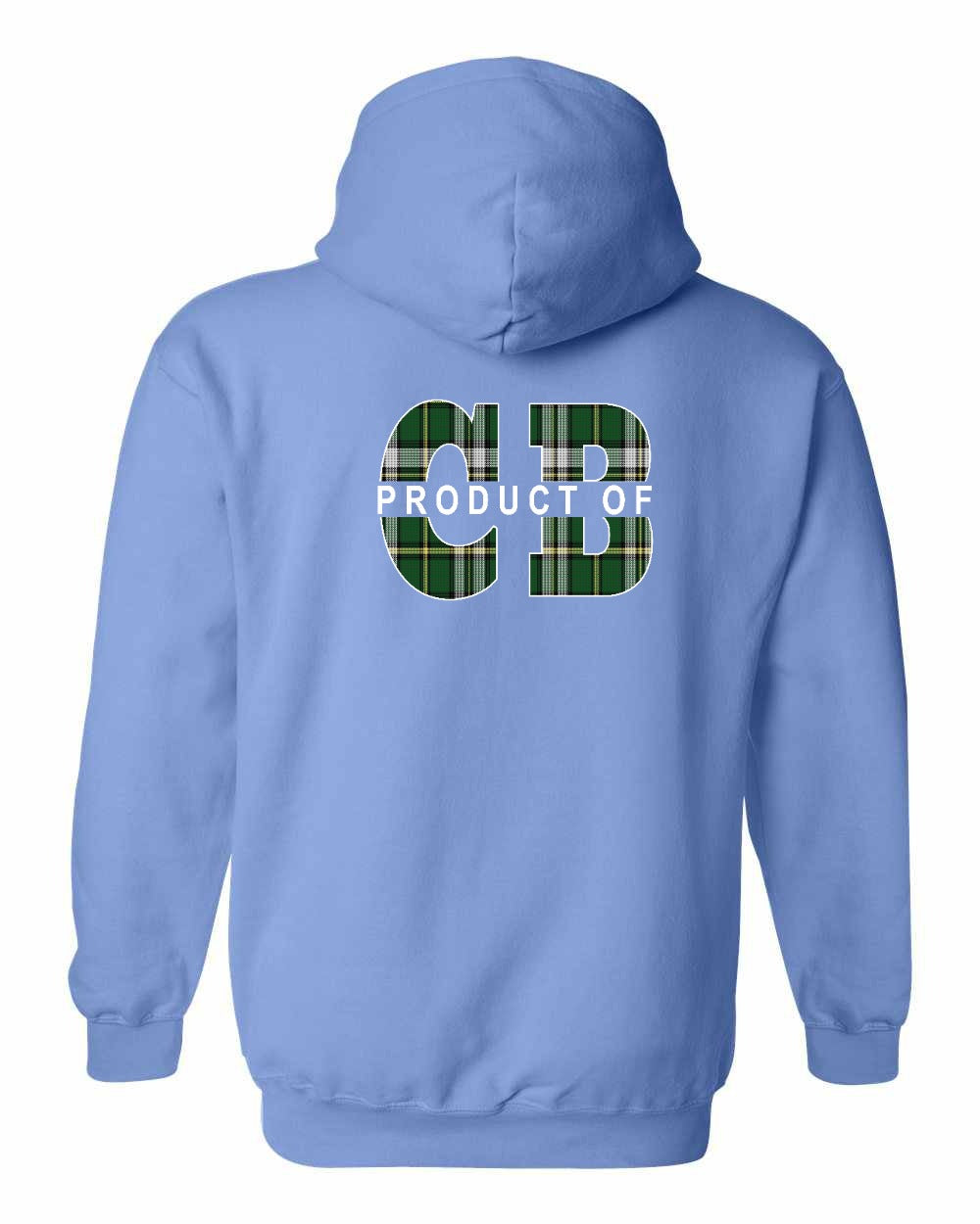 Product of CB Left Chest and Back Pullover Hoodie