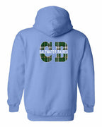 Saltwater Raised CB Left Chest and Back Pullover Hoodie - Unisex