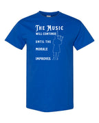 Maritime Swag Bagpipe  Music will Continue Men's Tee