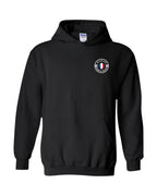 Acadian Born And Raised Left Chest and Back Pullover Hoodie - Unisex