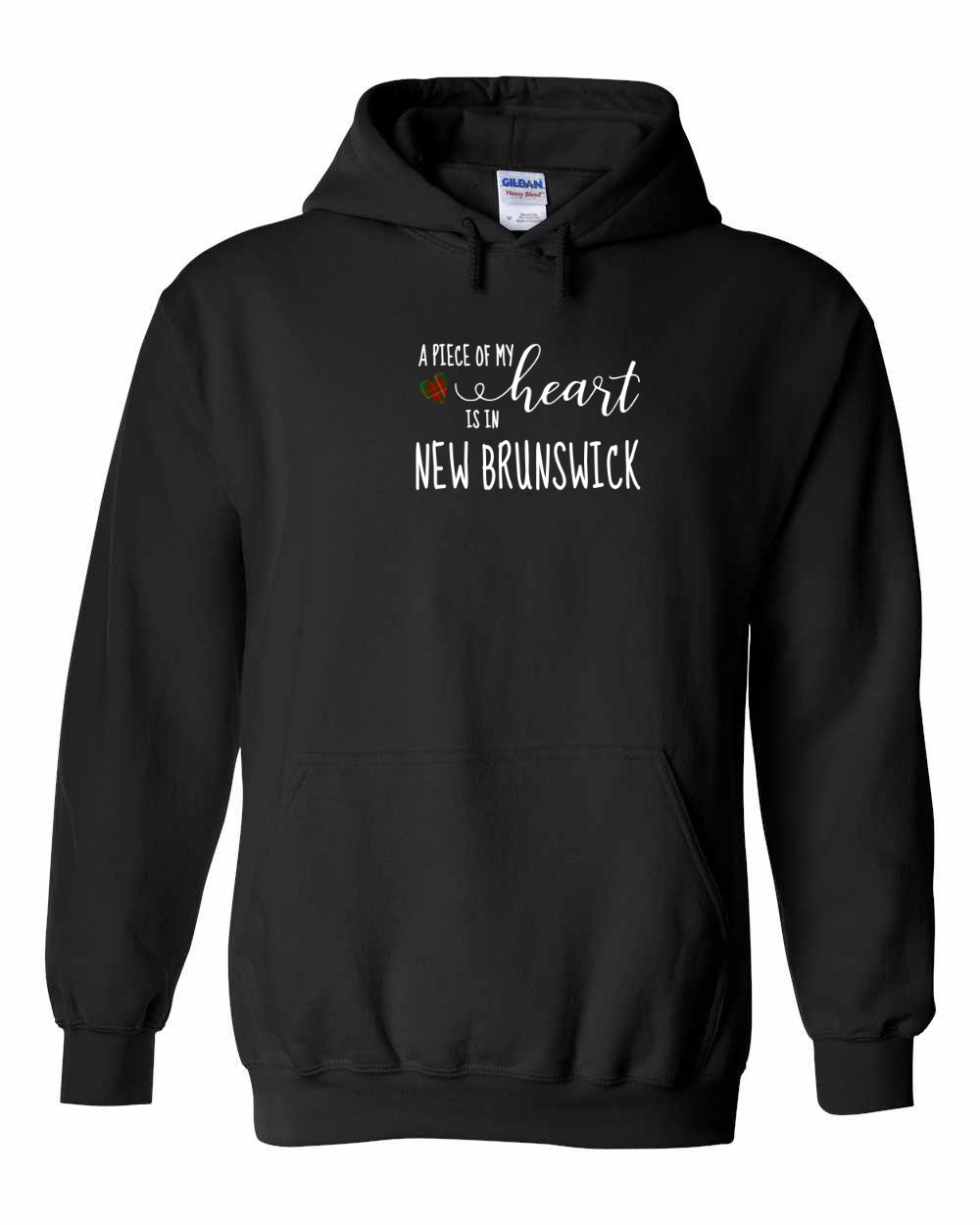 A piece of my Heart NB tartan Pullover Hoodie - Unisex