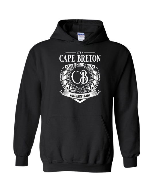 It's a Cape Breton Thing Full Front Hoodie