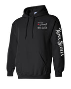 A piece of my Heart NS ( Red Heart ) Left Chest and Sleeve Pullover Hoodie - Unisex