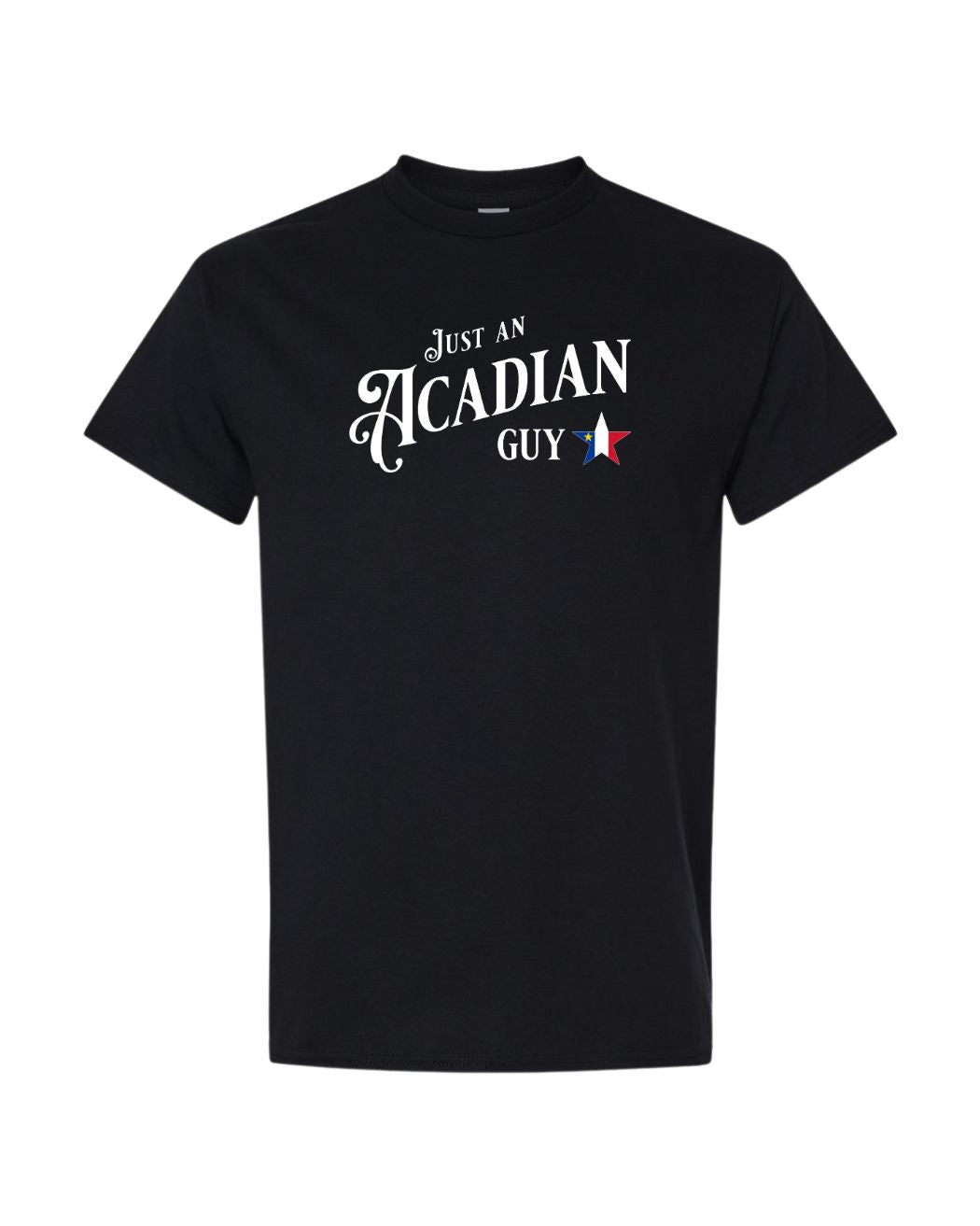 Just an Acadian Guy Men's tee