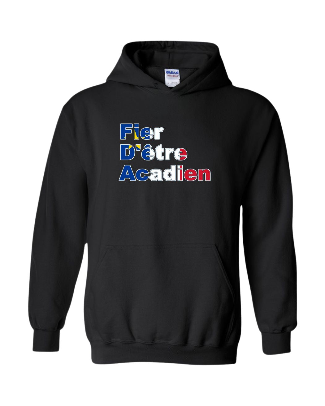 Fier D'etre Acadien Hoodie