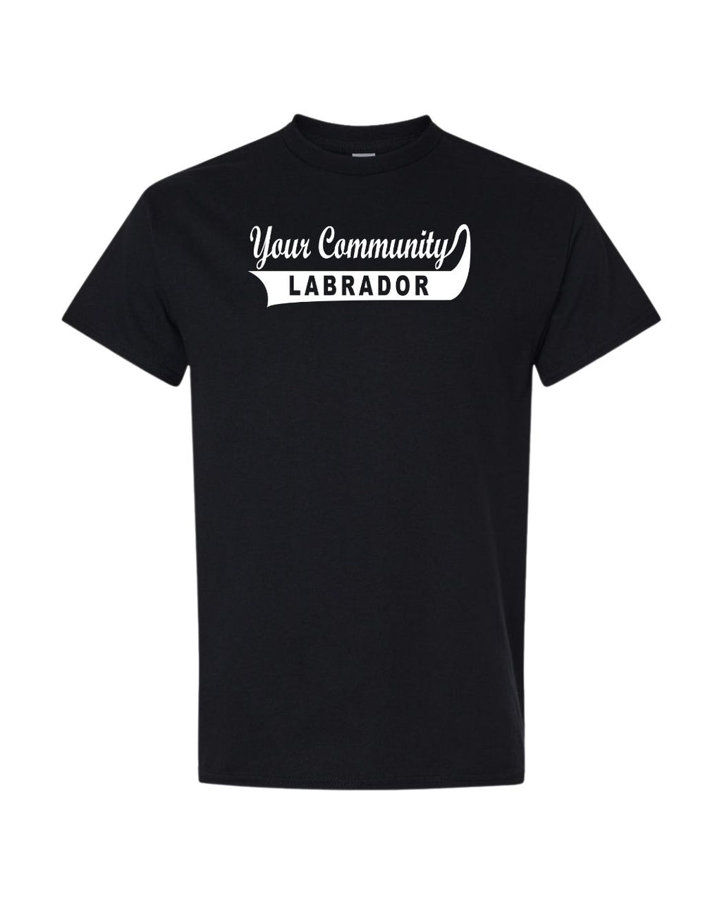 Custom Your Community Labrador Men's Tee