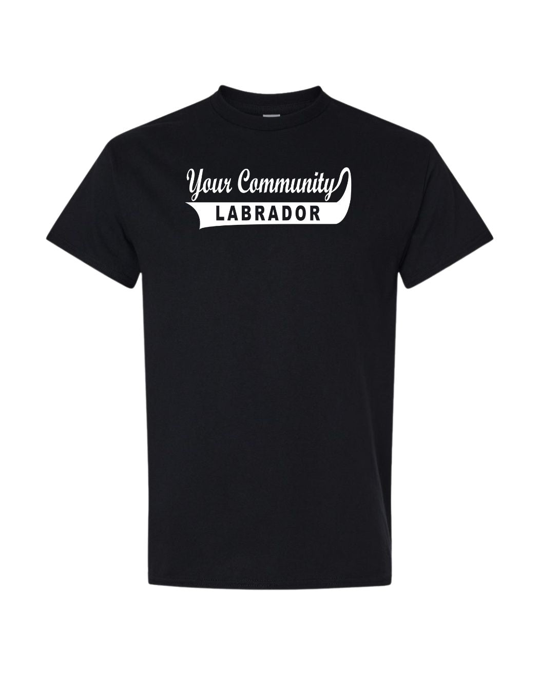 Custom Your Community Labrador Men's Tee