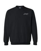 Just a CB Girl Tartan Left Chest and Back Crewneck Sweatshirt - Unisex