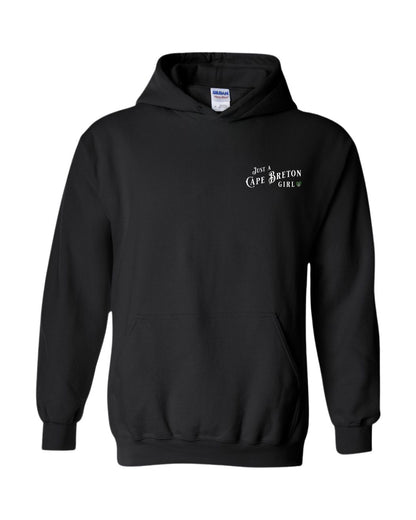 Just a CB Girl Tartan Left Chest Pullover Hoodie