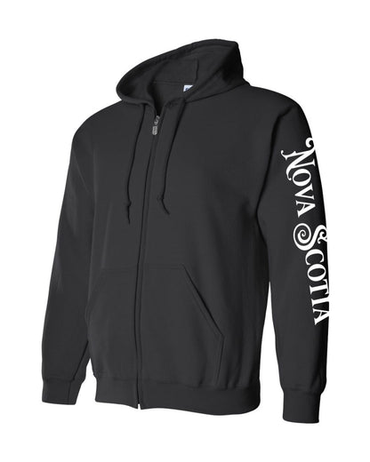 Nova Scotia Sleeve Only Zip Hoodie