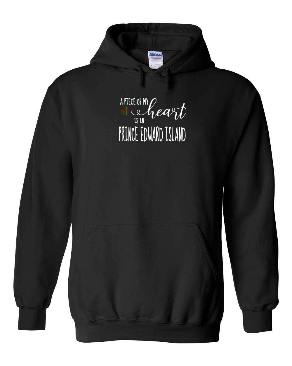 A piece of my heart PEI Tartan Pullover Hoodie - Unisex