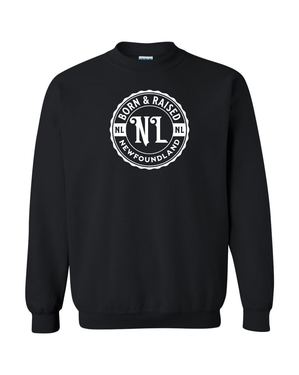 Born & Raised Newfoundland Full Crewneck Sweatshirt