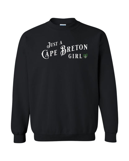 Just a Cape Breton Girl Tartan Full Crewneck Sweatshirt