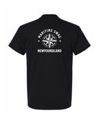 Maritime Swag NFLD Compass Left Chest and Back Men's Tee