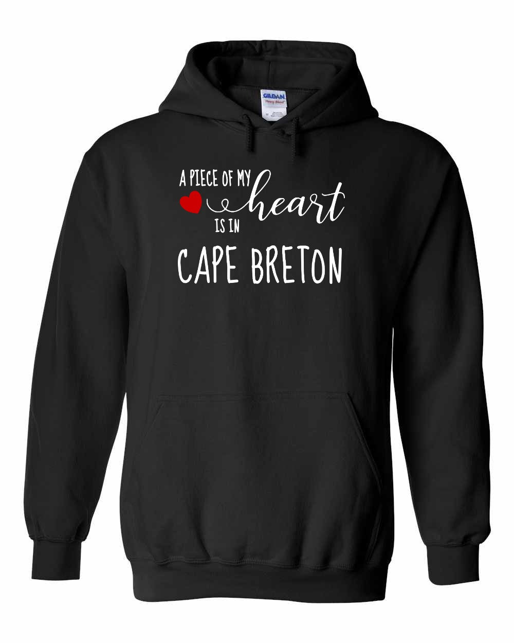A piece of My heart in CB (Red Heart) Pullover Hoodie - Unisex