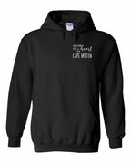 A piece of My heart in CB Tartan Heart Left Chest Pullover Hoodie - Unisex