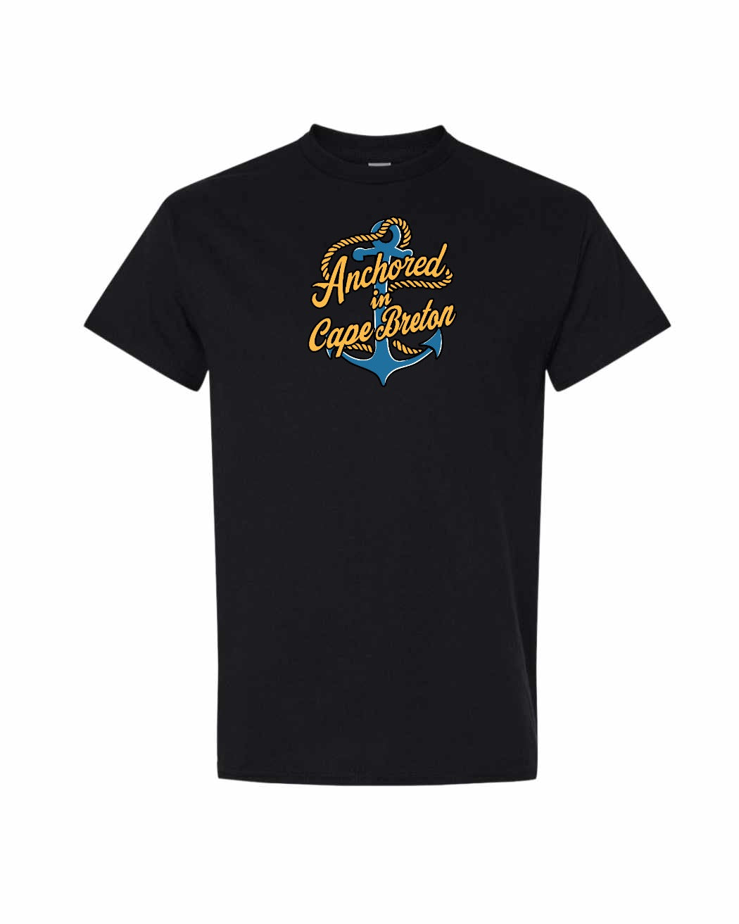 Anchored in Cape Breton (New Design) Full Men's Tee