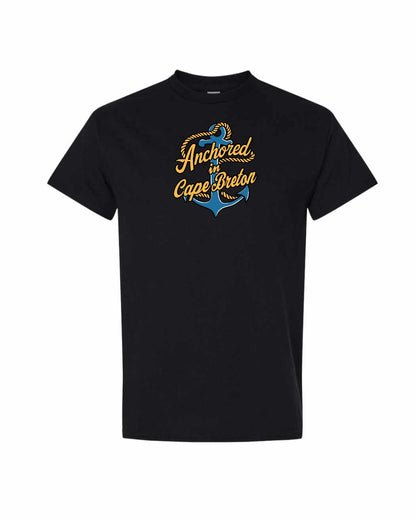 Anchored in Cape Breton (New Design) Full Men's Tee