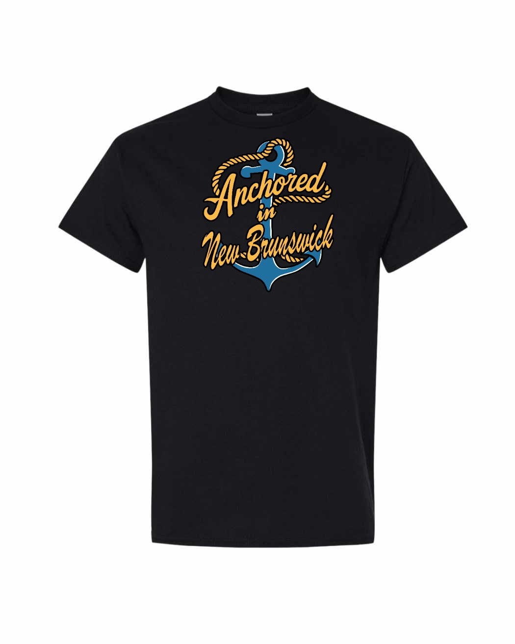 Anchored in New Brunswick Full Men's Tee