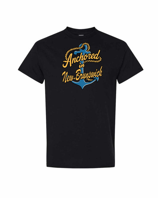 Anchored in New Brunswick Full Men's Tee