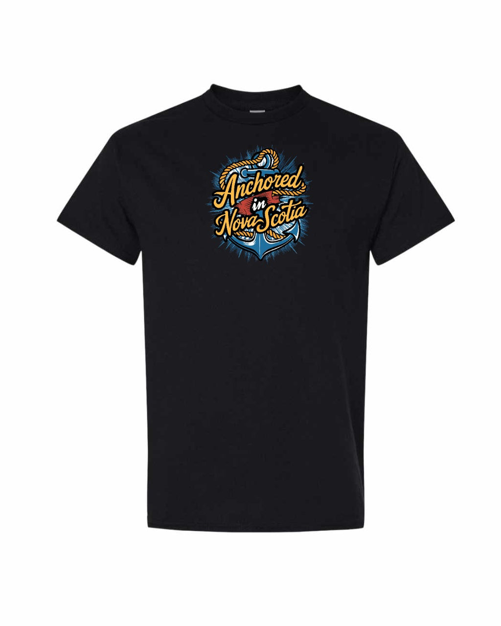 Anchored In NS (Old Design) Men's tee